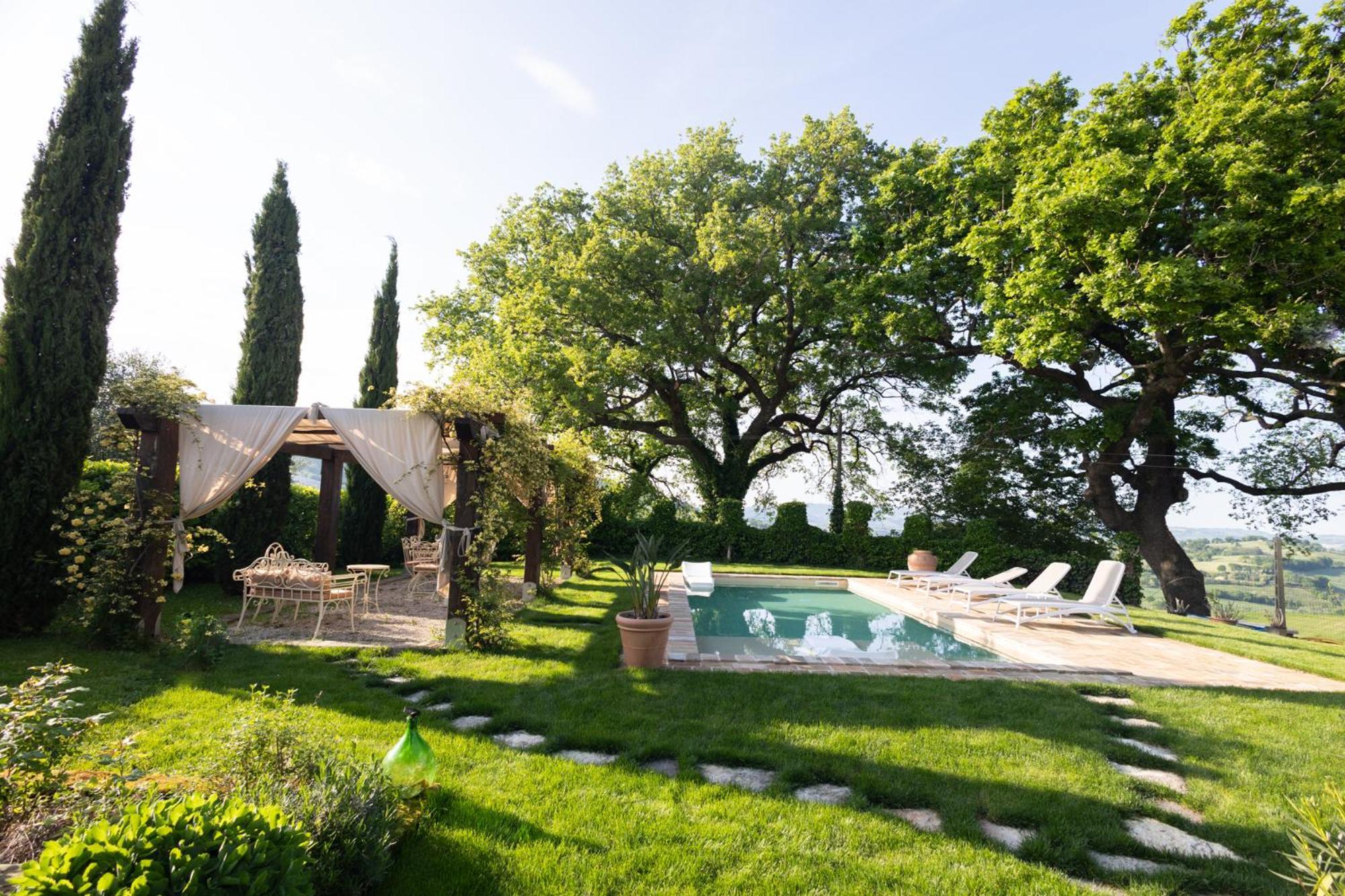 Ca' Le Cerque, Villa Surrounded By The Marche Nature Fossombrone Exterior foto