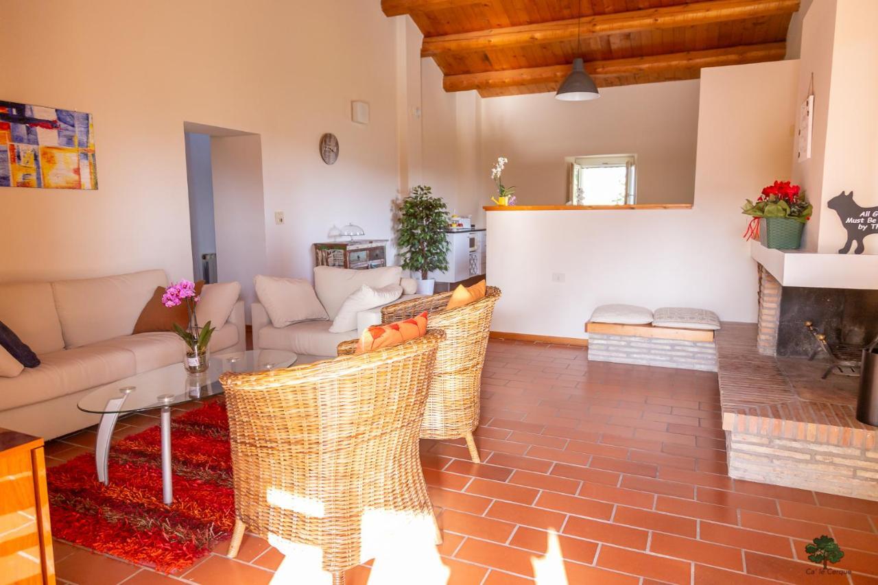 Ca' Le Cerque, Villa Surrounded By The Marche Nature Fossombrone Exterior foto